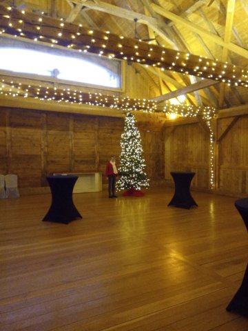Décoration d'un plafond pour Noël