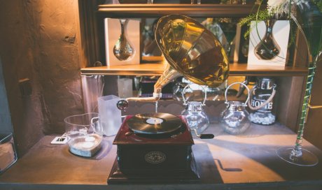 Gramophone pour mariage vintage chez one day deco