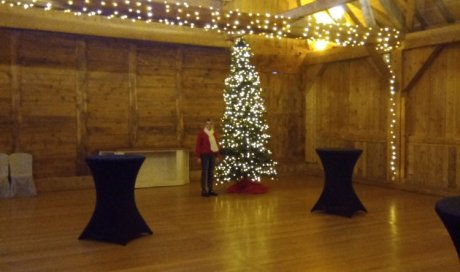 Décoration d'un plafond pour Noël