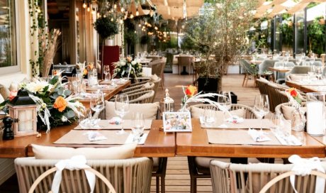 Décoration mariage dans restaurant près de Genève