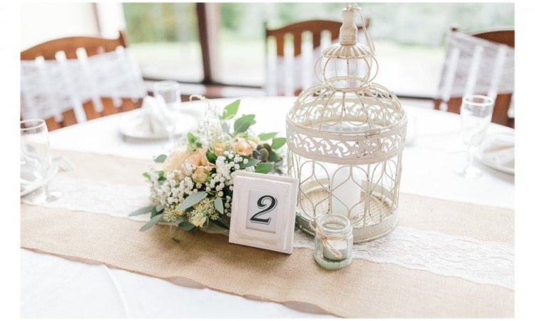 Centre de table cage